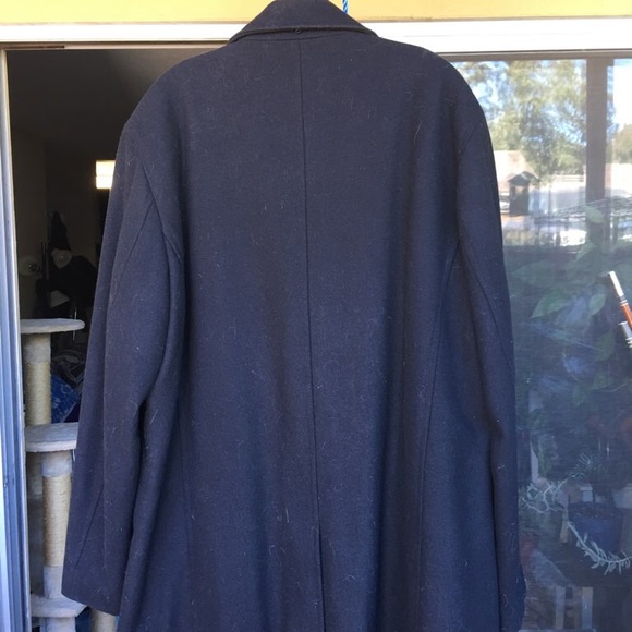 Men’s wool pea coat - Picture 2 of 2